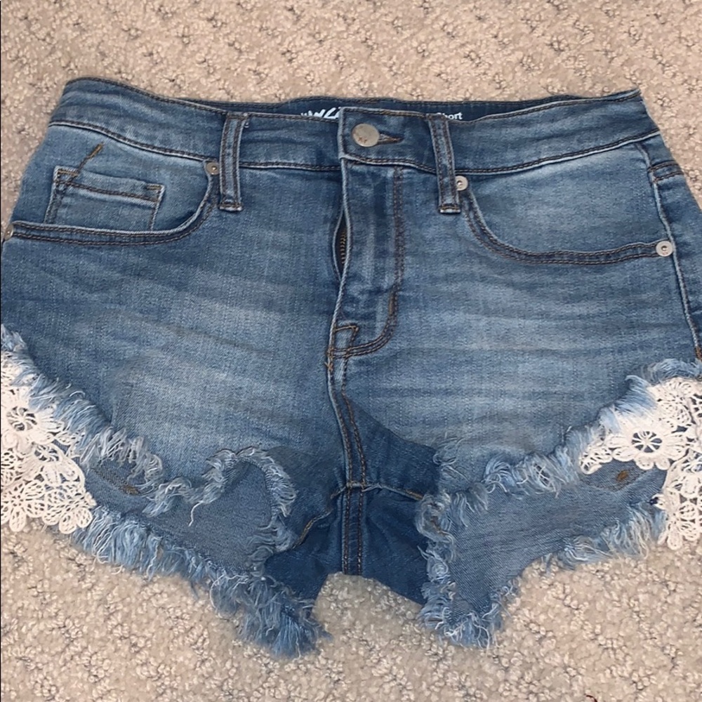 jean shorts